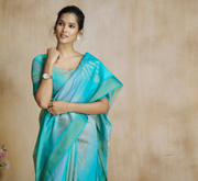 Watermelon Rama Fancy Modal Cotton Silk Printed Saree