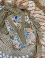 Woodrush Zarna Silk Heavy hand work Suit Set