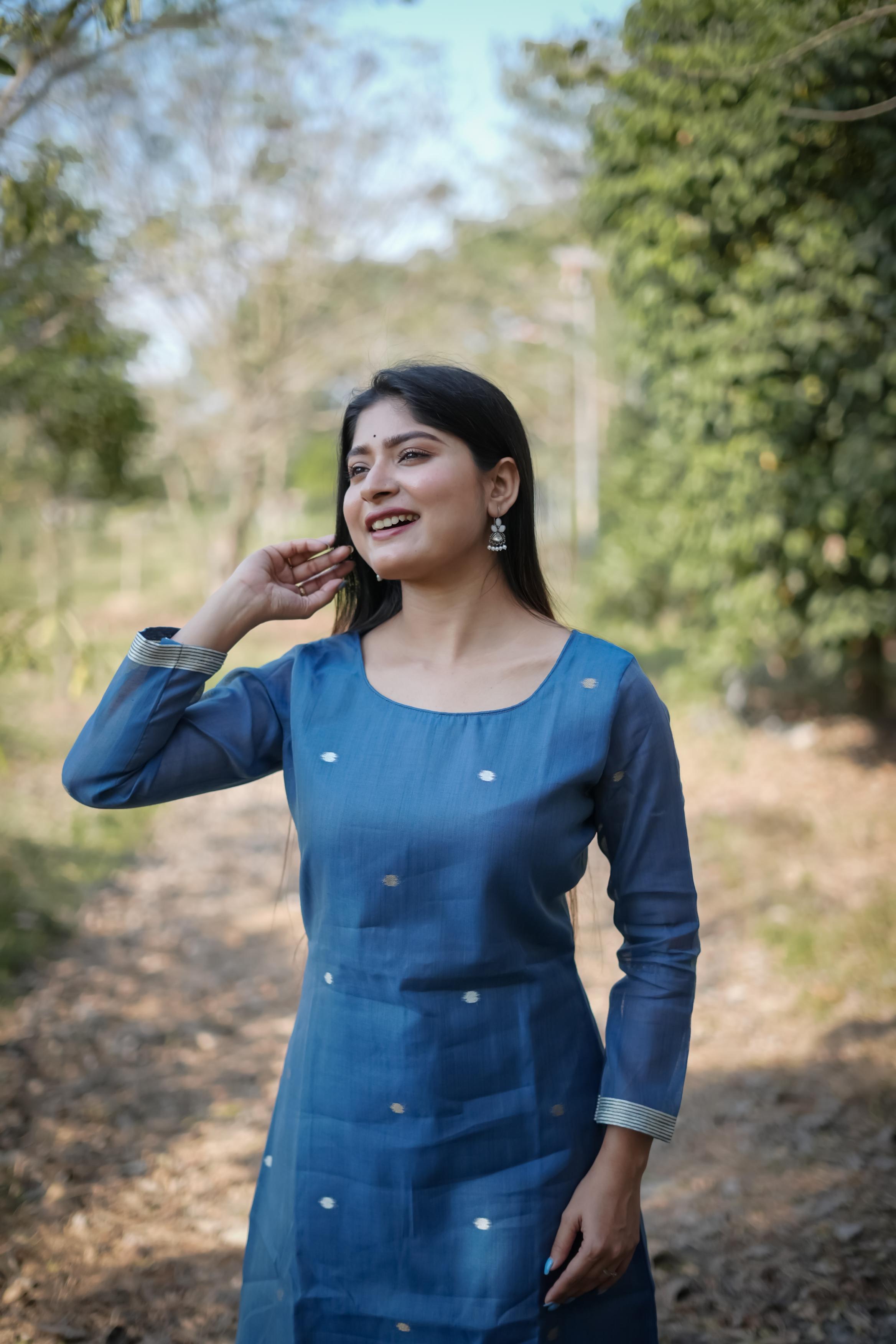 Morpich Pure Soft Cotton Jamdani Weaving 3pis Dress Material