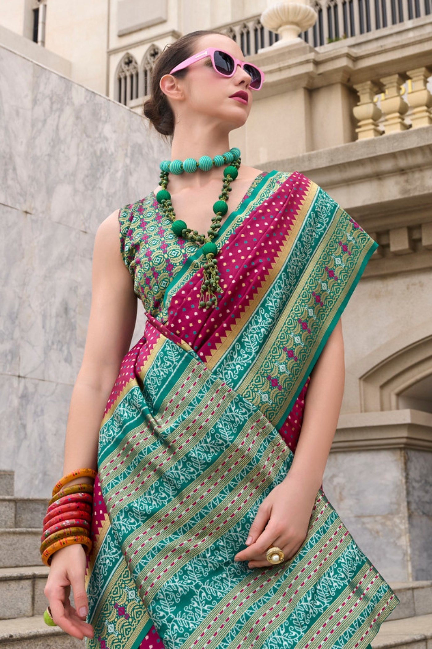 Rehana Maroon Pure Soft Banarasi Silk Weaving Saree