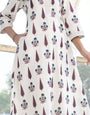 Charming Wine Rayon Digital print kurti set