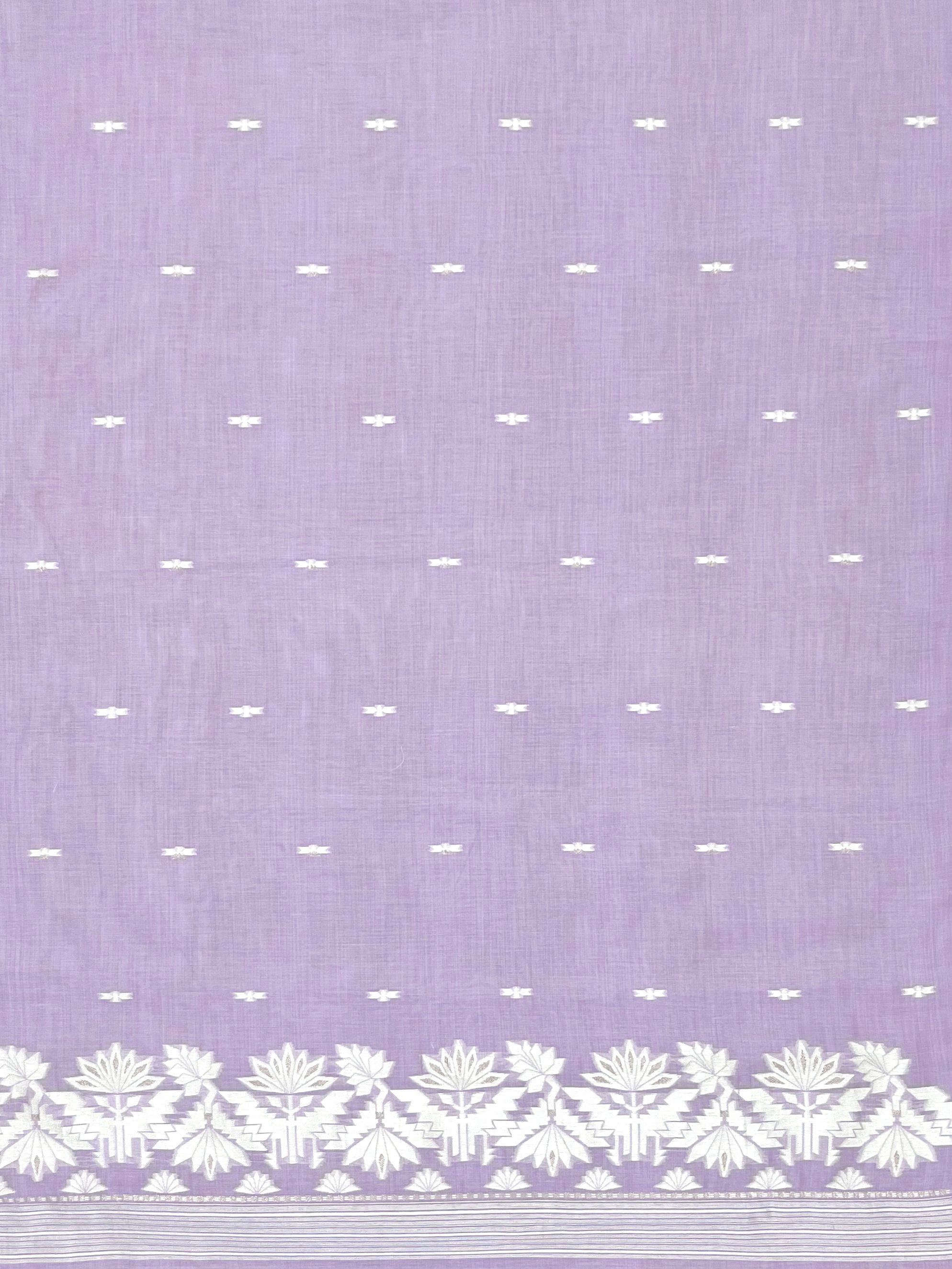 Blue Haze Pure Soft Linen Cotton Embroidered Work Unstitched Dress Material