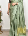 Angelite  Plain Pure Modal Gajji Silk Saree With Zari Pallu Natural dyeing Saree