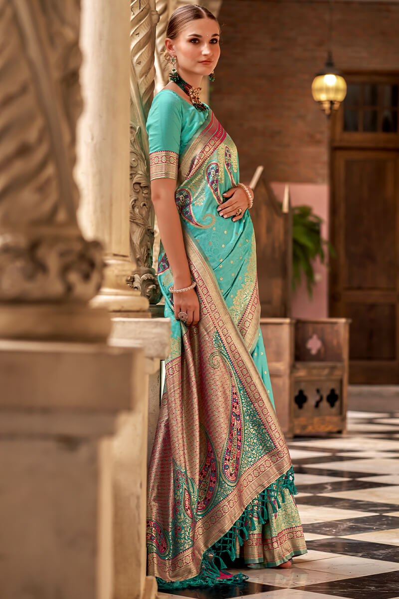 Pihu Rama Banarasi Soft Silk Weaving Saree