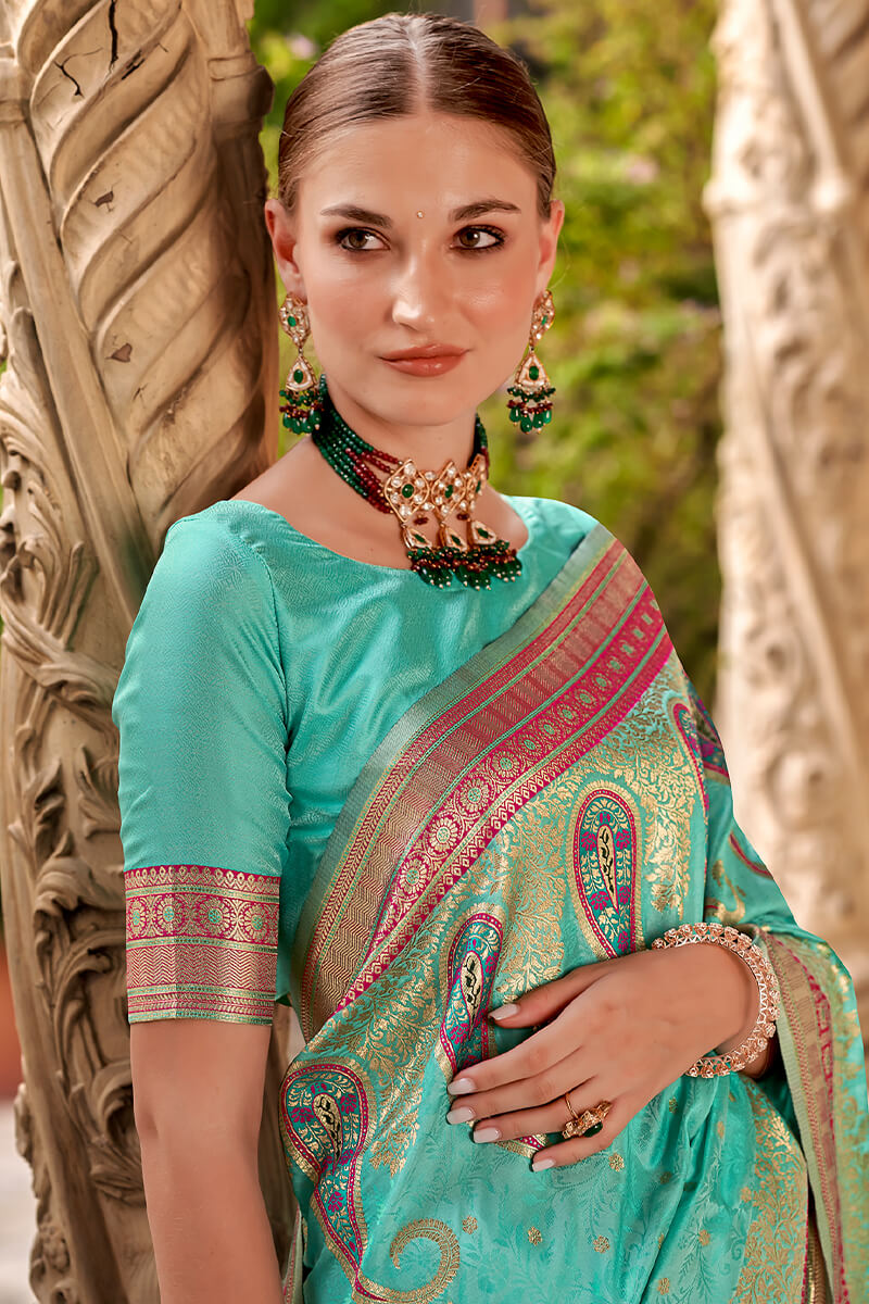 Pihu Rama Banarasi Soft Silk Weaving Saree